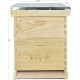 VIVO Complete Beekeeping 20 Frame Beehive Box Kit, 10 Medium, 10 Deep, Langstroth Bee Hive BEE-HV01