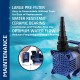 Alpine Corporation Alpine PAL4000 Pond Pump-4000 Fountains, Waterfalls, and Water Circulation 4000 GPH Cyclone Pump, Black and Blue