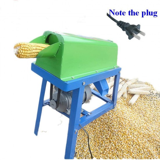 INTBUYING Electric Corn Maize Thresher Sheller Threshing Machine Agricultural Tool Corn Huller Stripping 220V