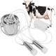 FOTABPYTI 3L Gentle Suction Electric Milking Machine, Milking Tools, Cow Farm Tools Cattles for Milking Machine(U.S. regulations)