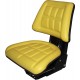 TRAC SEATS Yellow Brand TRIBACK Style Universal Tractor Suspension SEAT with TILT FITS John Deere 2140 2150 2155 2240 2250 5310 5400 5510 6110