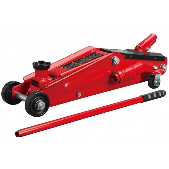 BIG RED T83006 Torin Hydraulic Trolley Service/Floor Jack with Extra Saddle (Fits: SUVs and Extended Height Trucks): 3 Ton (6,000 lb) Capacity, Red