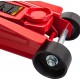 BIG RED TAM825051 Torin Hydraulic Low Profile Trolley Service/Floor Jack with Single Piston Quick Lift Pump, 2.5 Ton (5,000 lb) Capacity, Red