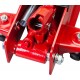 BIG RED TAM825051 Torin Hydraulic Low Profile Trolley Service/Floor Jack with Single Piston Quick Lift Pump, 2.5 Ton (5,000 lb) Capacity, Red