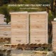 VIVOHOME Wooden 5 Layers 5 Box Langstroth Honey Bee Hive Box with Metal Roof for Beekeeping (Foundations Not Included)