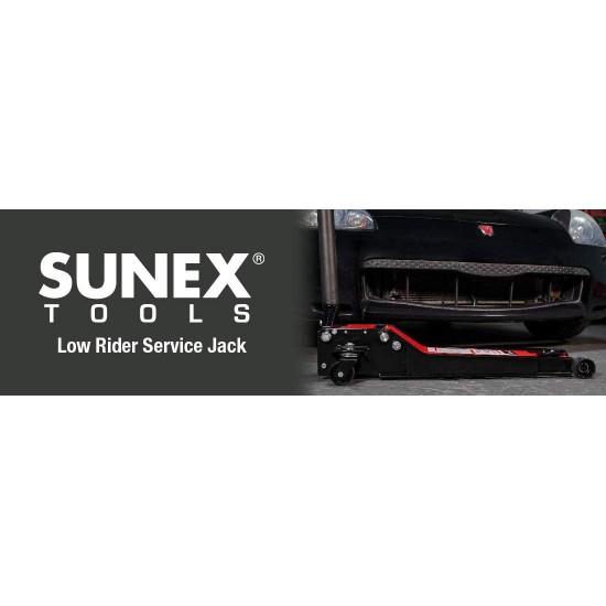 Sunex 6602LP 2 Ton Low Rider Steel Service Jack