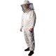 Forest Beekeeping Supply Premium Ventilated Beekeeping Suit With Round Hood | Suitable For Beginner and Commercial Beekeepers | Metal Brass Zippers | Thumb Straps | Hive Tool Pockets (X-Large)