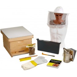 Little Giant 10-Frame Deluxe Beginner Hive Kit Premium Beekeeping Starter Kit for Beginners (Item No. HIVE10KIT)