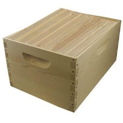 Deluxe Beehive Starter Kit - Premium Bee Hives for Beginners and Pros and All The Beekeeping Supplies You Need, 8 Frames