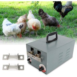 Gdrasuya 110V 220-250W Automatic Electric Counting Poultry Debeaking Machine Chick Debeaker Cutting Equipment Chicken Thickness Handle USA Stock