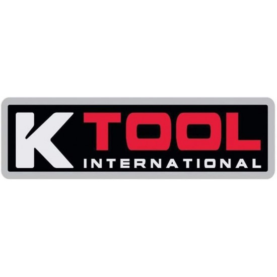 K Tool International 3 Ton Floor Jack Compact Service Jack Wide Lifting Range Jacks Cars and Truck, Swivel Rear Casters, Heavy Duty Steel, Premium Material KTI63131A