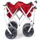 Mac Sports Heavy Duty Collapsible Folding All Terrain Utility Wagon Beach Cart - Red/White