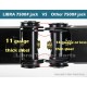 LIBRA Set of 4 True 7500 lb Heavy Duty 24