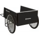 Strongway Garden Cart - 400-lb. Capacity, 14 Cu. Ft. 48in.L x 29in.W