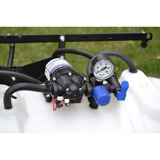 Master Manufacturing SAO-11-015A-MM 15 Gallon ATV Broadcast & Spot Sprayer-Everflo 2.2 GPM, 7 Foot Coverage