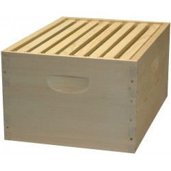 Mann Lake HK580 Assembled 8-Frame Hive Kit, Wood-Frames, 9-5/8-Inch