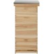 Neady Hives Natural Bees 8 Frame Beehive Includes Frames and Foundations (4-Layer)