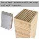 Neady Hives Natural Bees 8 Frame Beehive Includes Frames and Foundations (4-Layer)