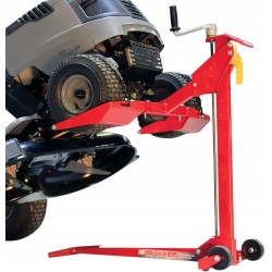 MoJack EZ Max - Residential Riding Lawn Mower Lift, 450lb Lifting Capacity, Fits Most Residential & Ztr Mowers, Folds Flat For Easy Storage, Use for Mower Maintenance Or Repair