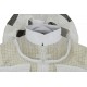 Bee Jackets JRVG 3X Layers Safety with Free Gloves - Unisex White Fabric Mesh Beekeeping Jacket - Beekeeping Round Veil Protective Clothing - Fully Ventilated Bee Keeping Jacket