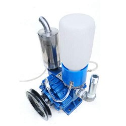 250L Electric Milking Machine, Portable Farm Cow Milking Machine 205L/min Vacuum Milking Machine Suitable for Farm