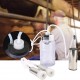 HEEPDD 2L Electric Milking Machine Kit, Minitype Portable Double Head Milker Machine Household High Configuration Electric Milking Machine with Vacuum Pump for Sheep Goat Cow