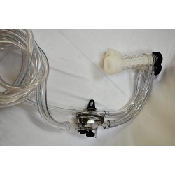 Partial Milker Machine:Goat Milker Claw Cluster with teat-cups/liners/Inflation, Dual Claw and the Connection Long milk hose and Pulsation Line Hose to bucket/pulsator