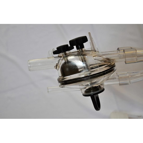 Partial Milker Machine:Goat Milker Claw Cluster with teat-cups/liners/Inflation, Dual Claw and the Connection Long milk hose and Pulsation Line Hose to bucket/pulsator