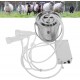 FOTABPYTI Vacuum Milking Machine, Stainless Steel Milking Device, Rubber Adjustable Safe Cow Milking Machine for Sheep Farm(U.S. regulations)