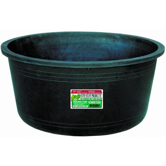 Tuff Stuff Products KMB100 Circular Tub, 64-Gallon