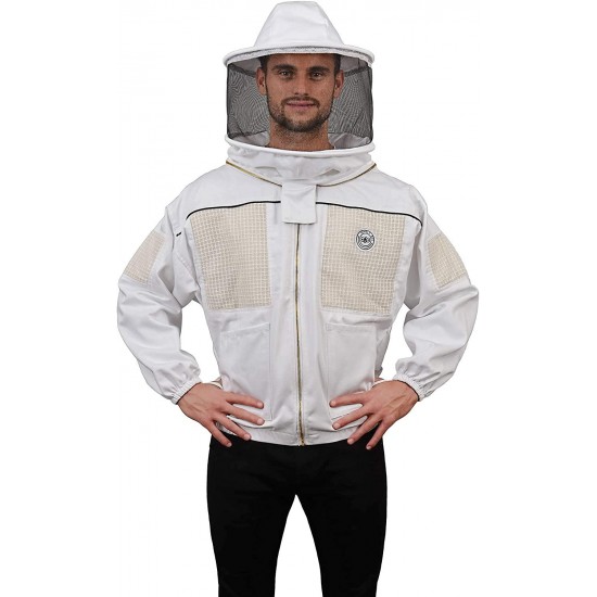 Humble Bee 330 Ventilated Beekeeping Jacket with Round Veil