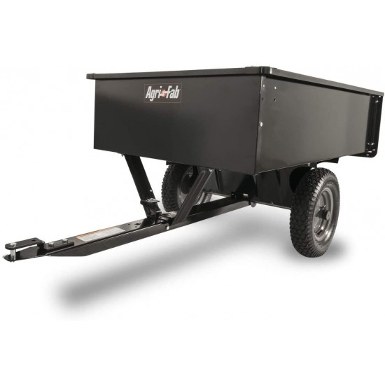 Agri-Fab 45-0101 750-Pound Max Utility Tow Behind Dump Cart, Black