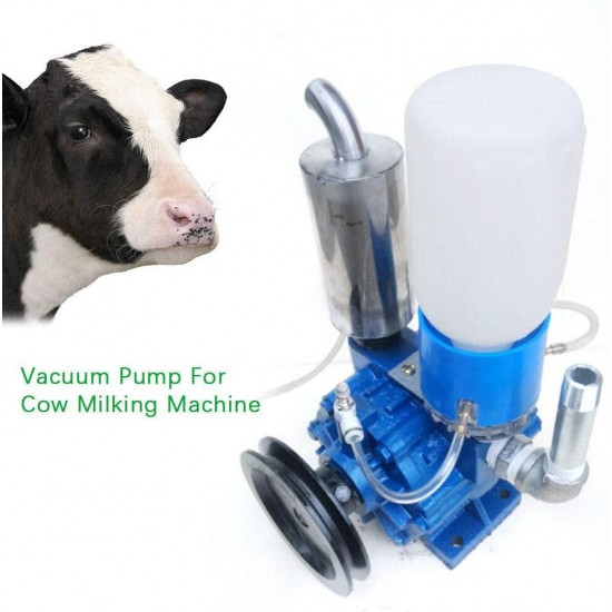 LOYALHEARTDY Vacuum Pump for Cow Milking Machine Milker Bucket Tank Barrel Portable 250L/min 1440rpm