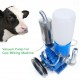 LOYALHEARTDY Vacuum Pump for Cow Milking Machine Milker Bucket Tank Barrel Portable 250L/min 1440rpm