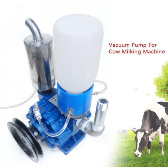 LOYALHEARTDY Vacuum Pump for Cow Milking Machine Milker Bucket Tank Barrel Portable 250L/min 1440rpm