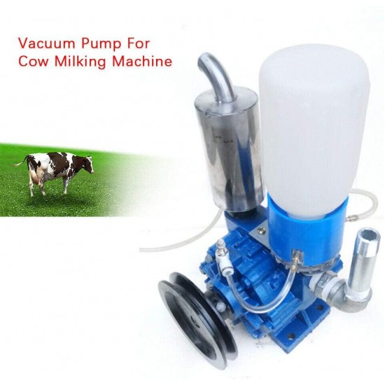 LOYALHEARTDY Vacuum Pump for Cow Milking Machine Milker Bucket Tank Barrel Portable 250L/min 1440rpm