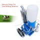 LOYALHEARTDY Vacuum Pump for Cow Milking Machine Milker Bucket Tank Barrel Portable 250L/min 1440rpm