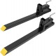 YINTATECH Clamp on Pallet Forks 43” Pallet Forks 1500lbs Heavy Duty for Loader Bucket Skid Steer Tractor