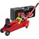 BIG RED T820014S Torin Hydraulic Trolley Service/Floor Jack with Blow Mold Carrying Storage Case, 2 Ton (4,000 lb) Capacity, Red