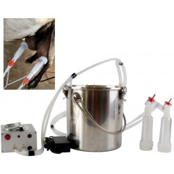 Futt 5L Single Bucket Piston Vacuum pulsation Milking Machine for Sheep