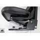 Black TRAC SEATS Brand Waffle Style Universal Tractor Suspension SEAT with TILT FITS Massey Ferguson 230 231 234 234H 234S 235 240 245 250 254 255 (Same Day Shipping - Delivers in 1-4 Business Days)