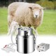 Aellersen Electric Milking Machine 14L Upgrade Design Double Pump Pulse Goat Milking Machine Stainless Steel Vacuum Pump Bucket Farm Goat Milker