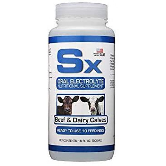 EcoPlanet Environmental Sx Calf Oral Electrolyte and Nutritional Supplement for Beef and Dairy Calves