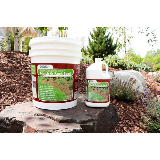 Landscape Loc Mulch & Rock Bond - 5 Gallon Pail