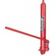 BIG RED T30806 Torin Hydraulic Long Ram Jack with Single Piston Pump and Clevis Base (Fits: Garage/Shop Cranes, Engine Hoists, and More): 8 Ton (16,000 lb) Capacity, Red