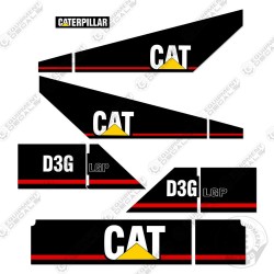 Caterpillar D3G LGP Decal Kit Dozer