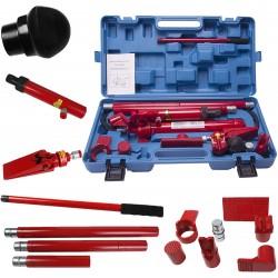 10 Ton Porta Power Hydraulic Jack Repair Kit Auto Shop Air Pump Lift Ram Body Frame Tool Heavy Set