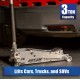 Arcan 3-Ton Quick Rise Aluminum Floor Jack with Dual Pump Pistons & Reinforced Lifting Arm (ALJ3T / A20018)