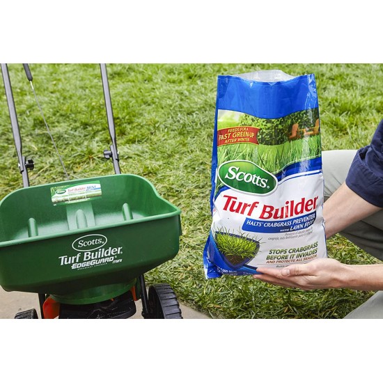 Scotts Turf Builder Halts Crabgrass Preventer with Lawn Food, 15,000 sq. ft.