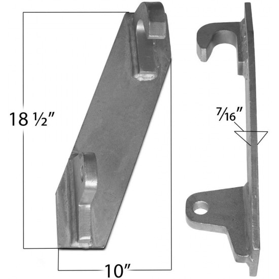 Titan Mounting Brackets Made to fit John Deere Global Euro loaders